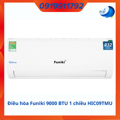 Điều hòa Funiki Inverter 9000 BTU 1 chiều HIC09TMU gas R-32 | Chính Hãng Funiki | Bảo Hành 24 Tháng