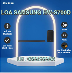 Loa thanh Samsung HW-S700D | Chính Hãng Samsung | Bảo Hành 12 Tháng