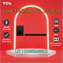 Loa Thanh Soundbar TCL TS3010 | Chính Hãng TCL | Bảo Hành 12 Tháng