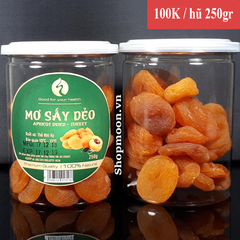 Mơ vàng sấy dẻo ( hũ 250gr )