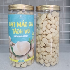 Hạt Macca Úc đã tách vỏ - hạt bể ( hũ 500gr )