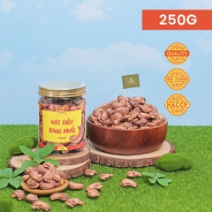 Hạt Điều vỏ lụa rang muối ( hũ 250gr )