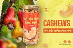 Hạt Điều rang muối tách vỏ Bình Phước ( hũ 500gr )