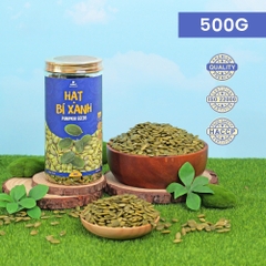 Hạt Bí Xanh Ấn Độ ( hũ 500gr )
