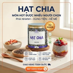 Hạt Chia (hũ 250gr)
