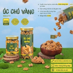 Quả Óc Chó vàng Mỹ tách vỏ ( hũ 500gr )