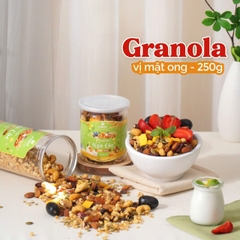 NGŨ CỐC DINH DƯỠNG GRANOLA VỊ MẬT ONG ( hũ 250gr )