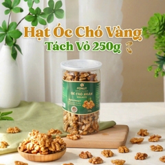 Quả Óc Chó Vàng Mỹ tách vỏ ( hũ 250gr )