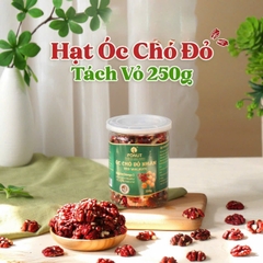 Quả Óc Chó Đỏ Mỹ tách vỏ ( hũ 250gr )
