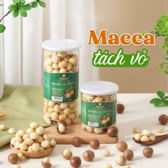 Hạt Macca Úc tách vỏ ( hũ 250gr )