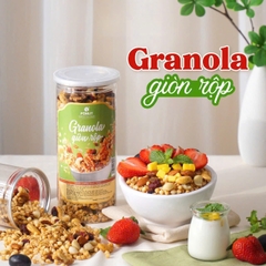 NGŨ CỐC DINH DƯỠNG GRANOLA GIÒN RỘP ( hũ 500gr )