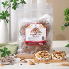 Bánh gạo mix hạt ( bịch 400gr )