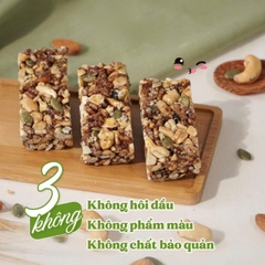 Bánh  Gạo Lứt ngũ cốc rong biển ( bịch 500gr )