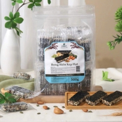 Bánh rong biển kẹp hạt ( gói 500gr )