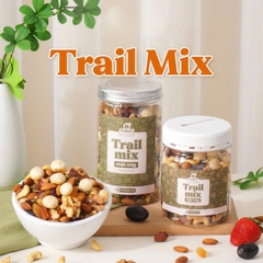 Trail Mix 9 loại hạt và trái cây sấy khô ( hũ 350gr )