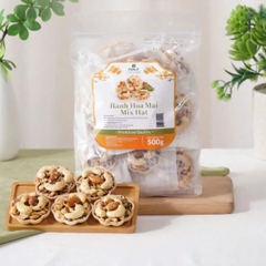 Bánh hoa mai mix hạt ( bịch 500gr )