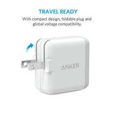 Sạc Anker PowerPort 2 Lite - 12w - White