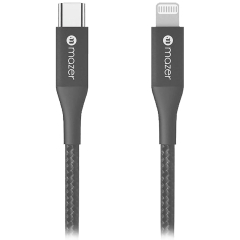 Cáp USB-C to Lightning Mazer ALU.DURA.TEK II (1.2m)