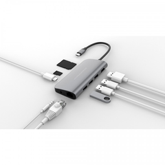 Cổng Chuyển Hyper Drive Power 9 in 1 USB - C HUB