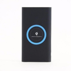 Pin Dự Phòng Kiêm Dock Sạc Không Dây QI 10.000mAh