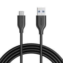 Cáp Anker PowerLine USB-C ra USB-A 3.0 - 1.8m - Black