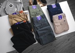 Bảng màu Quần kaki dài Fami slimfit chinos Mẫu mới , có bigsize