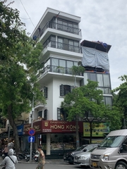 Thi công nhà phố cổ Hà Nội.