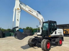 Máy đào bánh lốp Jingong JGM915