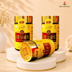 Cao Hồng Sâm 240g * 3 Lọ Bio Apgold - Cao Hồng Sâm Hàn Quốc Hộp 3 lọ