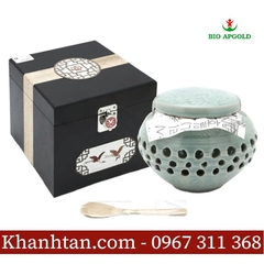 Cao Sâm Hoàng Đế Hộp 500g Bio Apgold - Cao Hồng Sâm Tỏi Đen Hàn Quốc 