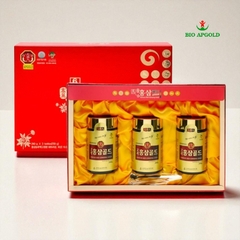 Cao Hồng Sâm 240g * 3 Lọ Bio Apgold - Cao Hồng Sâm Hàn Quốc Hộp 3 lọ