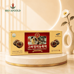 Cao Linh Chi Hàn Quốc Hộp 50g x 5 Lọ Bio Apgold – Cao Linh Chi Cô Đặc Hàn Quốc Chính Hãng