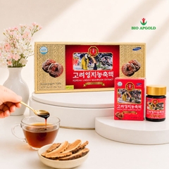 Cao Linh Chi Hàn Quốc Hộp 50g x 5 Lọ Bio Apgold – Cao Linh Chi Cô Đặc Hàn Quốc Chính Hãng