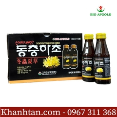 Nước Đông Trùng Hạ Thảo Hộp 10 chai - Bio Apgold