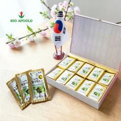 Nước Đông Trùng Hạ Thảo Hàn Quốc Hộp 60 Gói Gỗ Trắng Bio Apgold