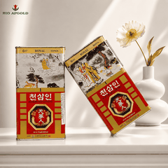 Hồng Sâm Củ Khô Hộp 75g Wooshin Hàn Quốc – Sâm Củ Khô Hộp Thiếc 75g Chính Hãng