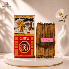 Hồng Sâm Củ Khô Hàn Quốc Hộp 300g Wooshin (15 Củ) – Sâm Củ Khô Hộp Thiếc Cao Cấp