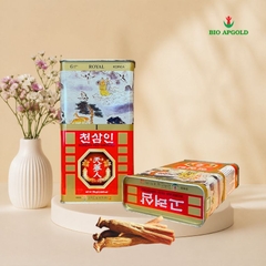 Hồng Sâm Củ Khô Hộp 75g Wooshin Hàn Quốc – Sâm Củ Khô Hộp Thiếc 75g Chính Hãng