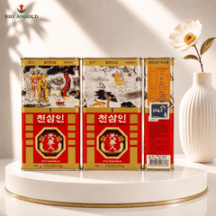 Hồng Sâm Củ Khô Hộp 75g Wooshin Hàn Quốc – Sâm Củ Khô Hộp Thiếc 75g Chính Hãng