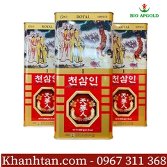 Hồng Sâm Củ Khô 600g Wooshin Hàn Quốc - Hộp 30 Củ