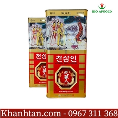 Hồng Sâm Củ Khô 600g Wooshin Hàn Quốc - Hộp 30 Củ