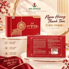 Ngưu Hoàng Thanh Tâm Hàn Quốc Bio Apgold