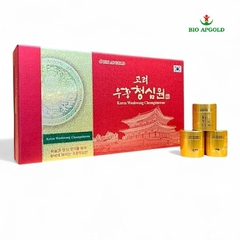 Ngưu Hoàng Thanh Tâm Hộp Giấy 10 Viên Bio Apgold - Korea Woohwang CheongSimWon