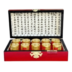 Ngưu Hoàng Thanh Tâm Hộp Gỗ 10 Viên Bio Apgold – Bổ Não, Ổn Định Huyết Áp