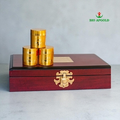Ngưu Hoàng Thanh Tâm Hộp Gỗ 10 Viên Hàn Quốc Bio Apgold