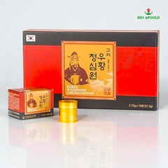 Ngưu Hoàng Thanh Tâm Ông Cụ Hộp 10 Viên - KOREA WOOHWANG CHEONGSIMWON
