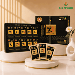Nước Hắc Sâm Hàn Quốc Hộp 60 Gói Bio Apgold – Cao Hắc Sâm Hàn Quốc Tăng Cường Sức Khỏe