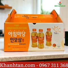 Nước Sâm Có Củ Archimmadang Hộp 10 chai * 120ml - Inbosam Biok Korea Root Drink
