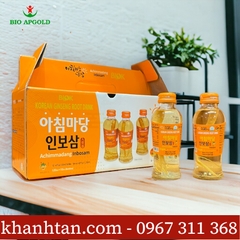 Nước Sâm Có Củ Archimmadang Hộp 10 chai * 120ml - Inbosam Biok Korea Root Drink