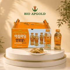 Nước Sâm Có Củ Hàn Quốc Archimmadang (Hộp 10 Chai x 120ml) – Bồi Bổ Sức Khỏe, Tăng Cường Sinh Lực Hiệu Quả